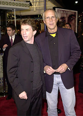 Martin Short and Chevy Chase at the Westwood premiere of 20th Century Fox's Cast Away