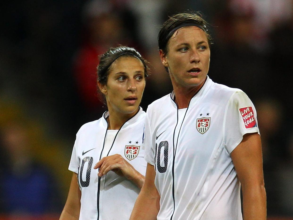 abby wambach carli lloyd