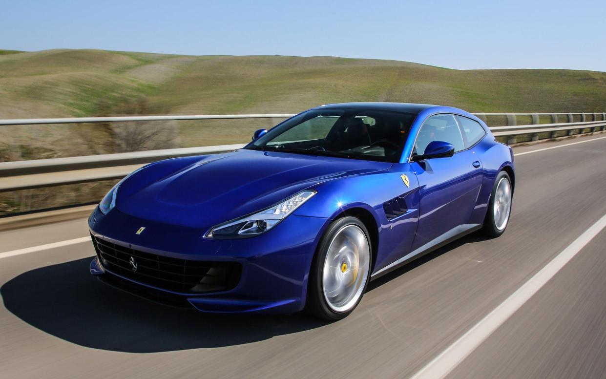 The GTC4Lusso T in its natural habitat - fast cruising in luxury and comfort - www.lorenzomarcinno.it