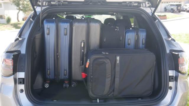 jeep compass trunk space air mattress