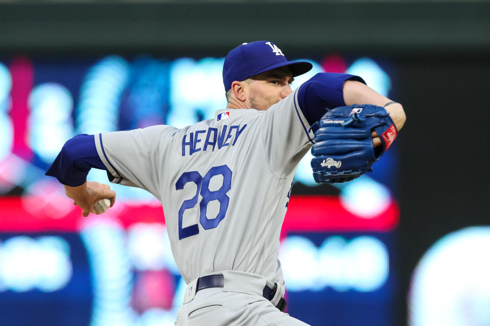 New Dodgers acquisition Andrew Heaney has added a 