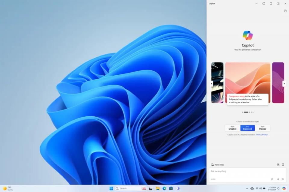 微軟更新Windows 11的Copilot服務，可使用擴充程式、更直覺設定電腦