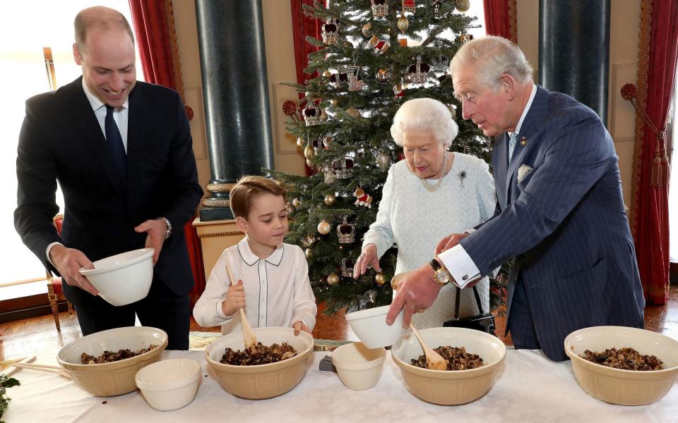 Christmas at Buckingham Palace 2019 - PA 