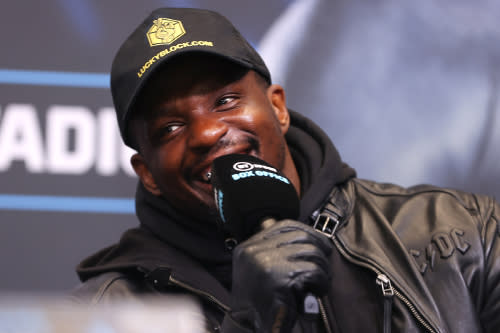 Dillian Whyte is a free agent