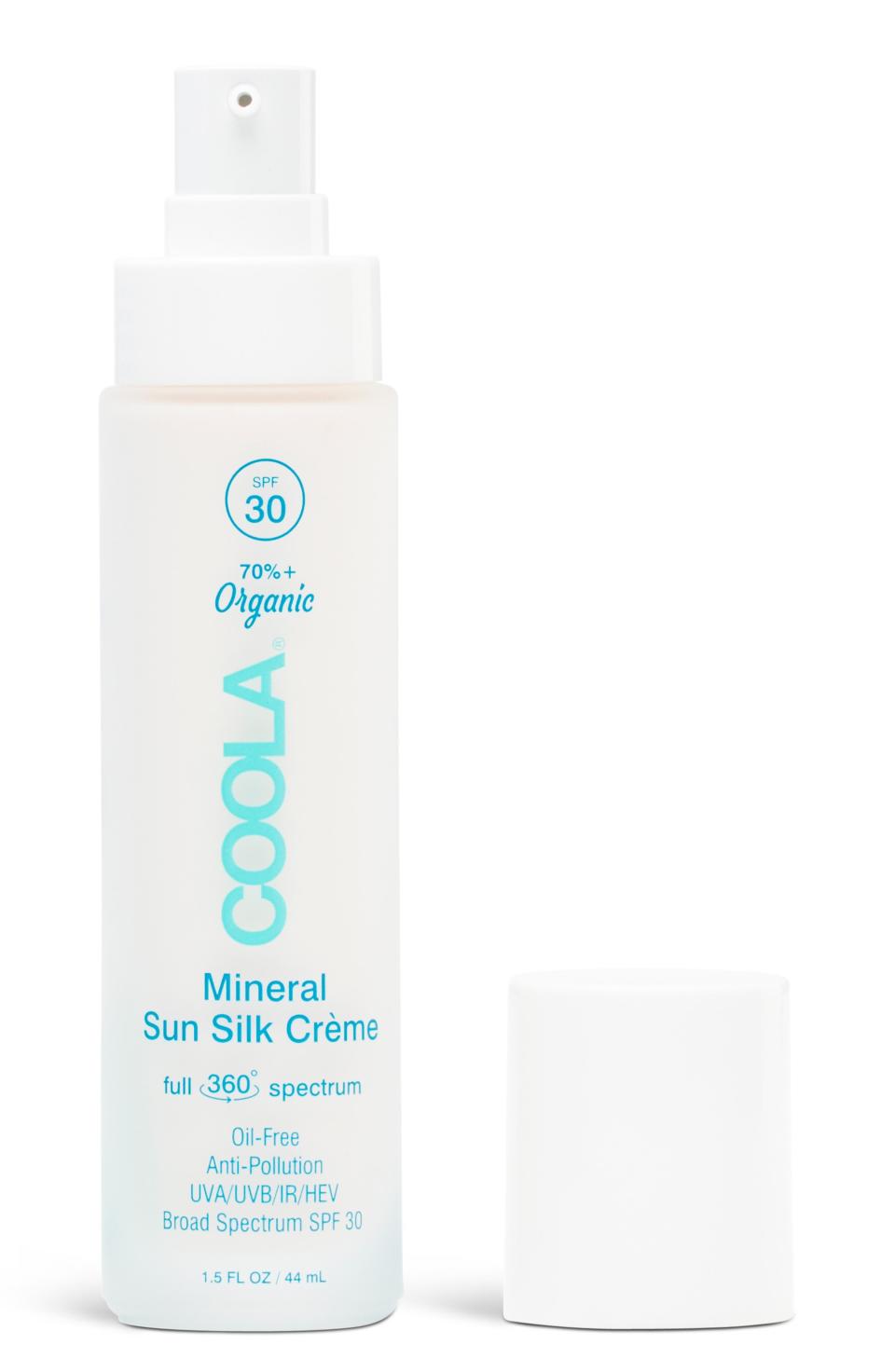 6) Mineral Sun Silk Crème SPF 30