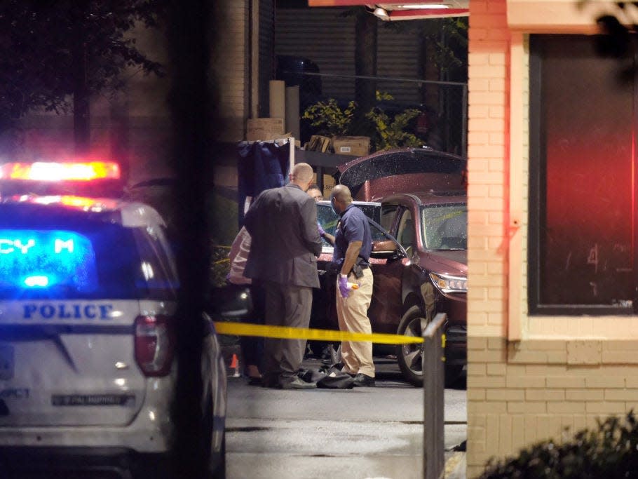 A shooting took place in the drive-thru lane at a McDonald's at 1625 Webster Avenue in the Bronx on October 4, 2018.