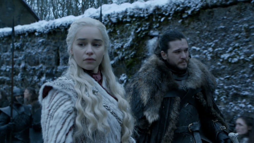 Daenerys Jon Snow Targaryen GoT Game of Thrones