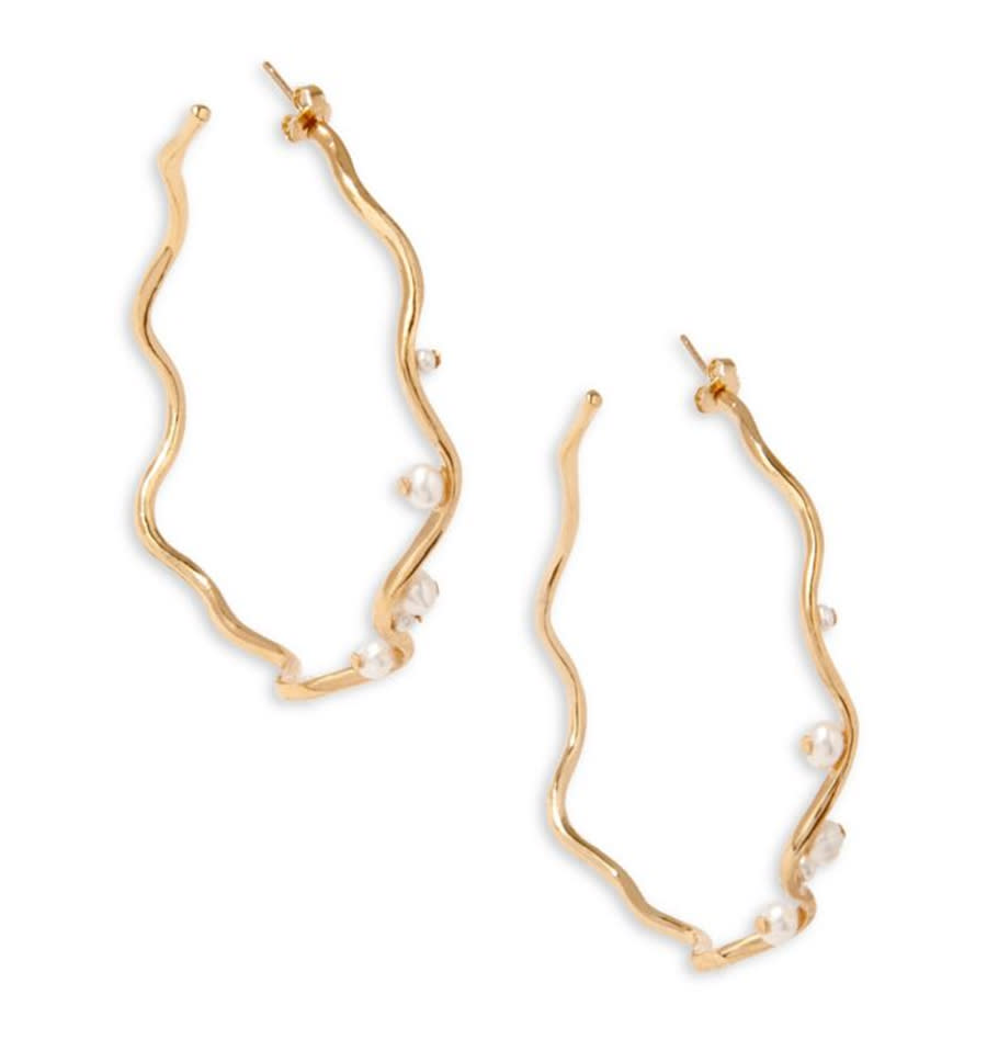 Cheyne Walk Wire Hoop Earrings