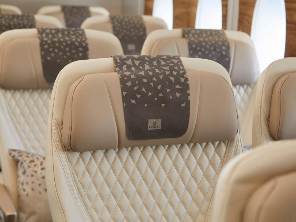 Emirates Airbus A380 new interior