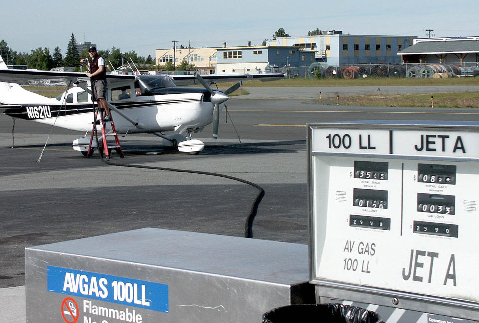 AVGAS (Melissa Campbell / Alaska Journal of Commerce via AP)