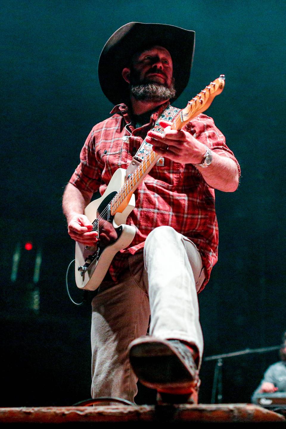 Ryan Engleman of Turnpike Troubadours performs at the Paycom Center in Oklahoma City, on Friday, Jan. 19, 2024.