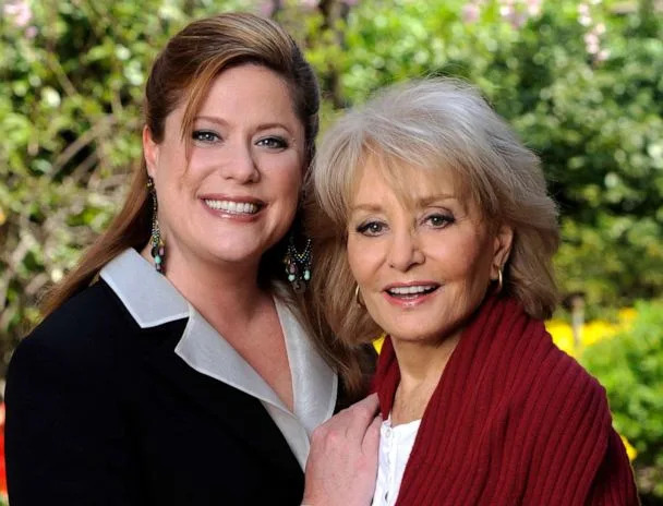 PHOTO: Barbara Walters is pictured with her daughter, Jackie Danforth, April 18, 2008. (Donna Svennevik/Walt Disney Television)