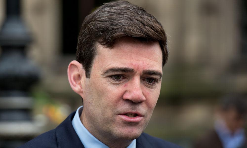 Mayor of Manchester Andy Burnham