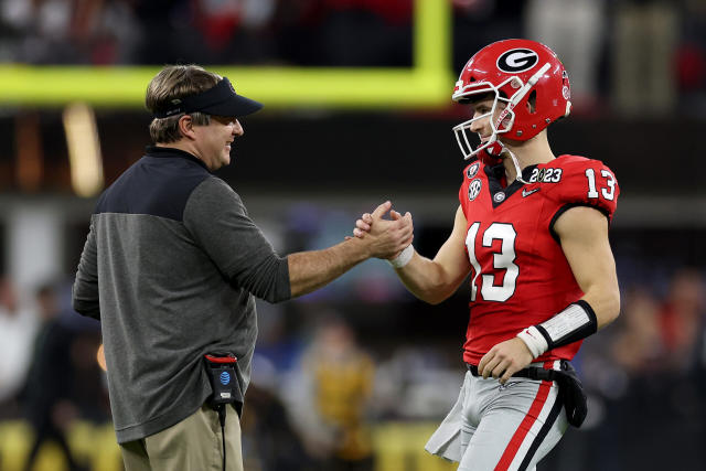 Georgia Bulldogs crush the Texas Christian University Horned Frogs 65-7 to  win second consecutive College Football Playoff National Championship