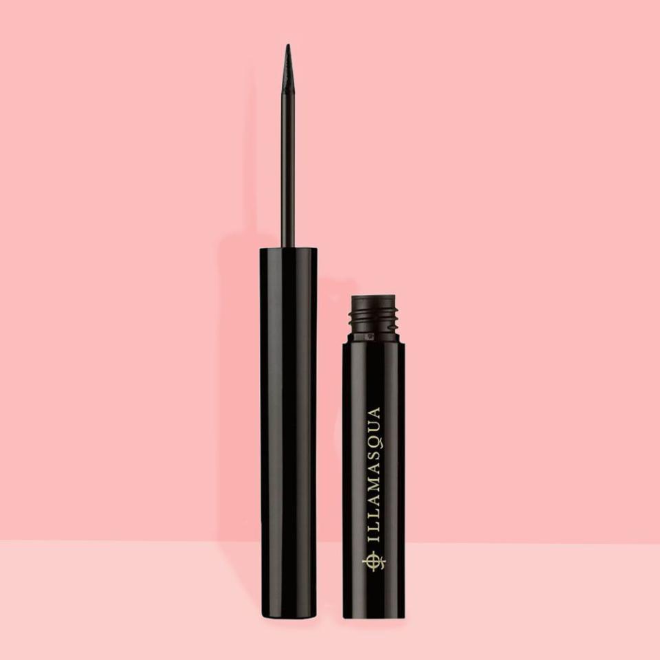 <p><strong>Illamasqua</strong></p><p>amazon.com</p><p><a href="https://www.amazon.com/dp/B004AW6MAG?tag=syn-yahoo-20&ascsubtag=%5Bartid%7C10055.g.3490%5Bsrc%7Cyahoo-us" rel="nofollow noopener" target="_blank" data-ylk="slk:Shop Now;elm:context_link;itc:0;sec:content-canvas" class="link ">Shop Now</a></p><p>Love this liner? Lavonne used<strong> Illamasqua Precision Ink in Abyss</strong> to create this look.</p>