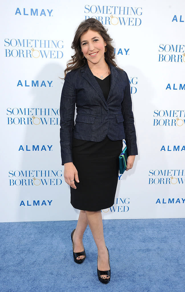 Something Borrowed LA Premiere 2011 Mayam Bialik