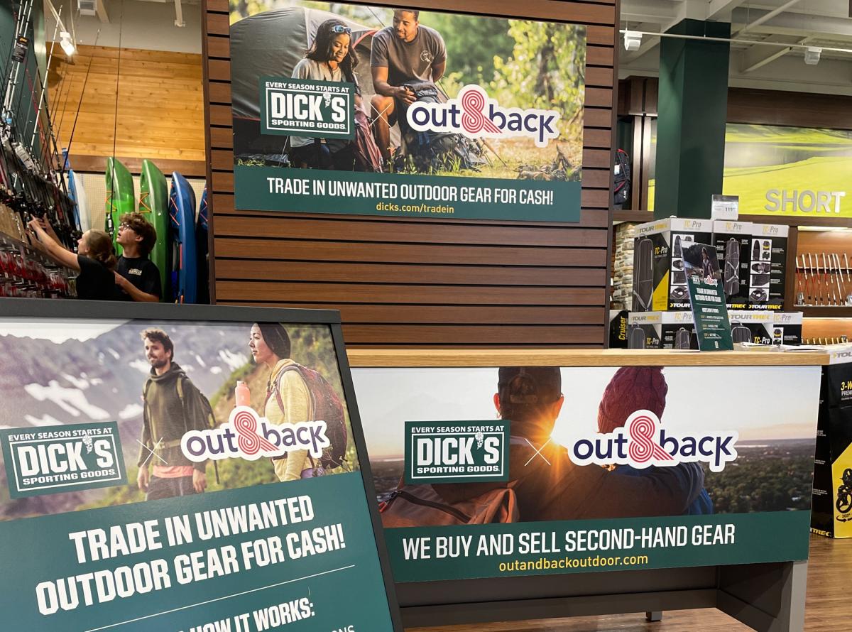 Dicks Sporting Goods Expands Partnership With Resale Company Outandback