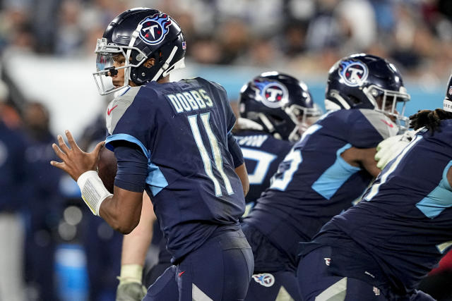 Titans QB Dobbs excited to start with AFC South on the line - The San Diego  Union-Tribune