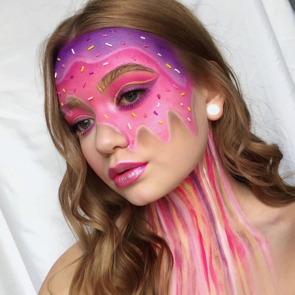 Katie March Ice Cream Makeup