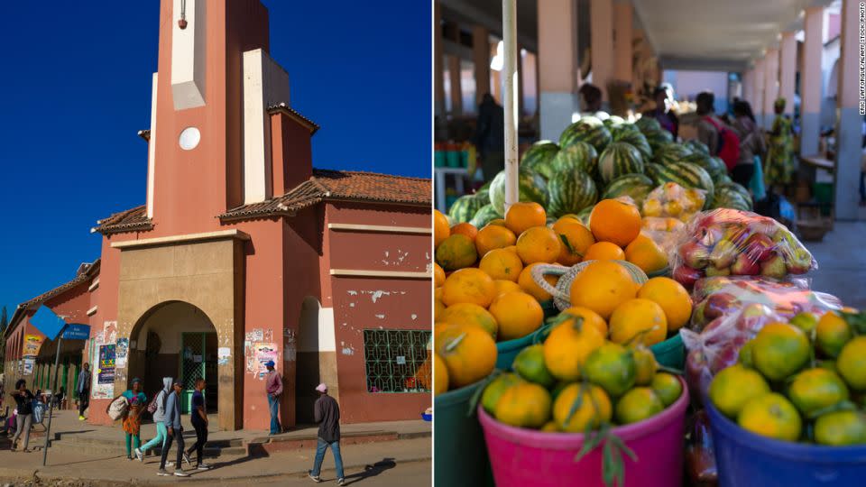 The market is worth a visit for its architecture and fresh produce. - Eric Lafforgue/Alamy Stock Photo