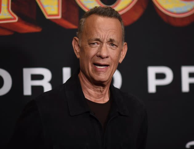 Tom Hanks arrives at the world premiere of 2022's 