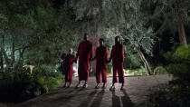 Jordan Peele broke into the world of horror in a big way with one of the best movies of the entire decade in <em>Get Out</em>. His doppelganger-themed follow-up, <em>Us</em>, is even more packed with ideas and sees Lupita Nyong'o give a double performance of extraordinary depth that might well trouble the awards ceremonies. Maybe they'll nominate her twice. (Credit: Universal)