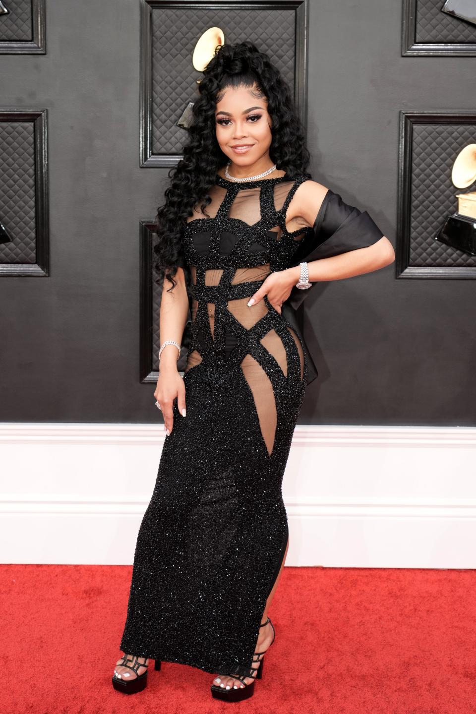 destiny jones at the 2022 grammys