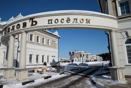 A general view shows the cottage estate "Orlov" near Moscow, Russia February 27, 2018. REUTERS/Tatyana Makeyeva