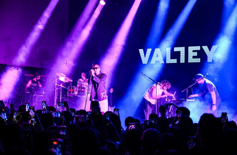 ▲▼Valley昨（8）日晚登台開唱。（圖／Live Nation Taiwan提供）