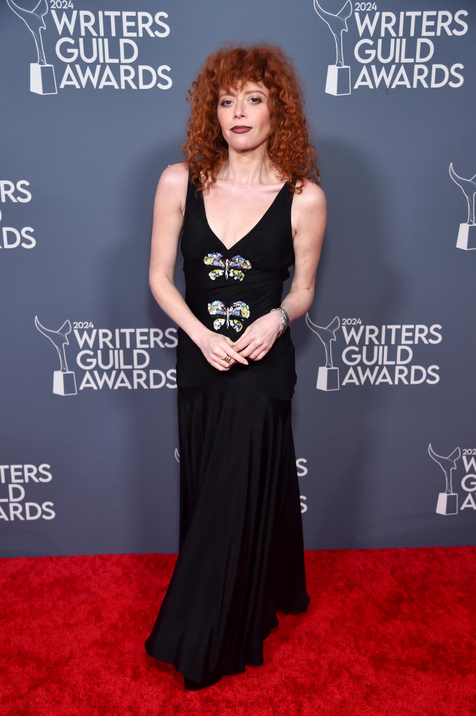 LOS ANGELES, CALIFORNIA - APRIL 14: Natasha Lyonne attends the 2024 Writers Guild Awards Los Angeles Ceremony at the Hollywood Palladium on April 14, 2024 in Los Angeles, California. (Photo by Alberto E. Rodriguez/Getty Images for Writers Guild of America West)