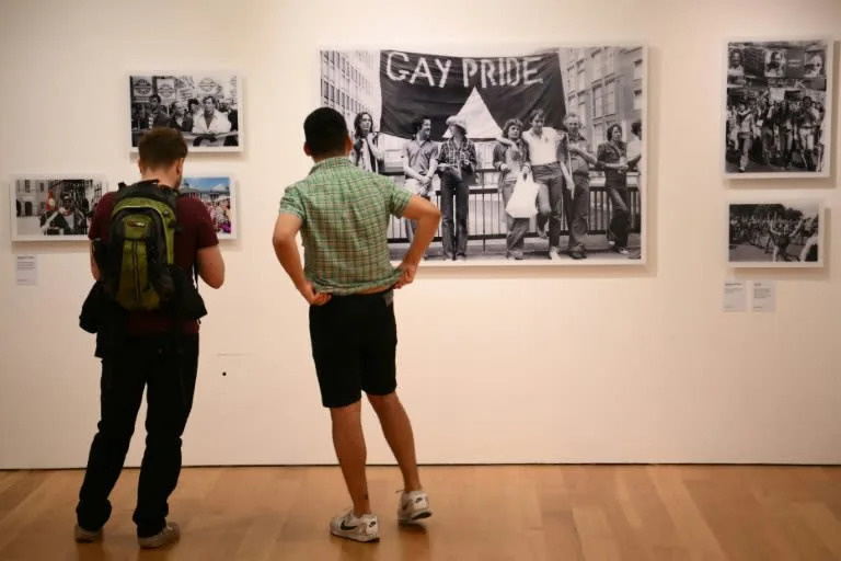 Queer Britain, the UK's first LGBTQ+ museum, opened in London on Thursday (AFP/Daniel LEAL)