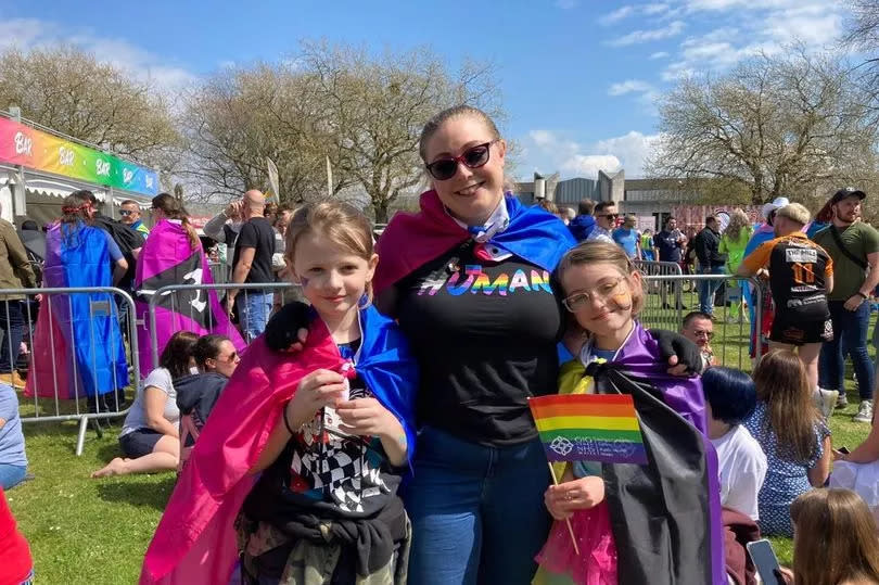 Mini-Pride is suitable for people of all ages [pictured: Swansea Pride 2023]