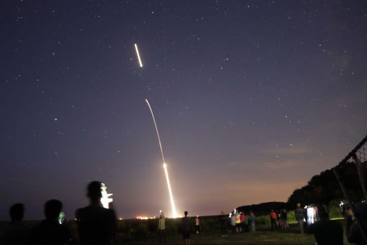 Cohete sonda Terrier-Improved Malemute lanzado el pasado 29 de junio desde NASA WWF