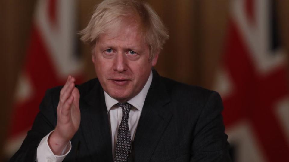 Primer ministro de Reino Unido, Boris Johnson.