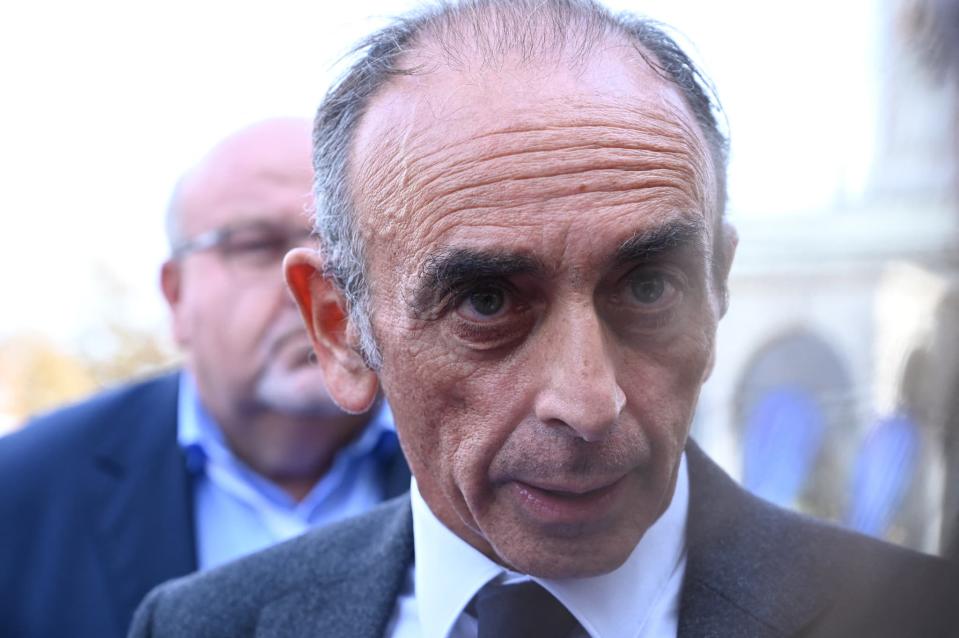 Eric Zemmour le 24 septembre 2021 en Hongrie  - Attila KISBENEDEK / AFP