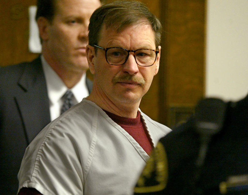Gary Ridgway in the courtroom for his trial