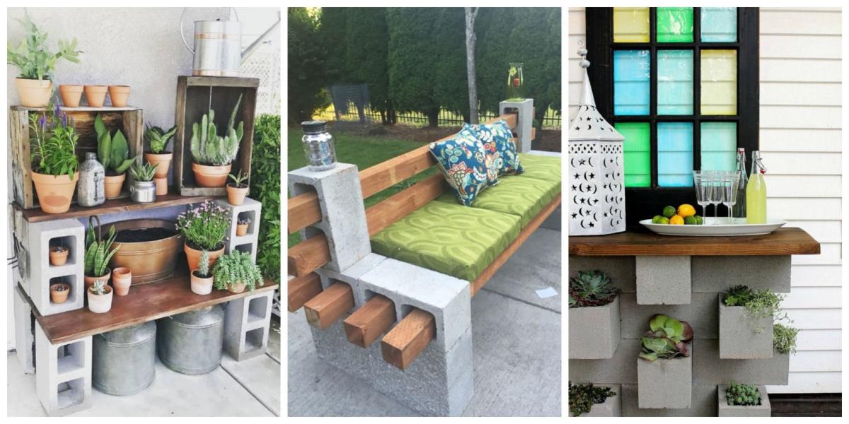 The Cool Thing People Are Doing With Cinder Blocks in Their Backyards