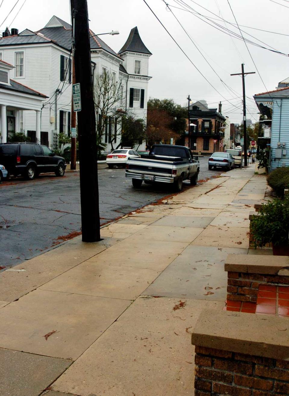 Burgundy Street in New Orleans