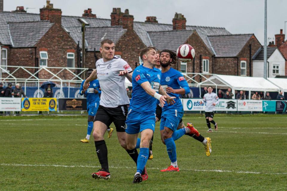 Warrington Rylands will face Marine in the Northern Premier League play-off semi-finals <i>(Image: Mark Percy)</i>