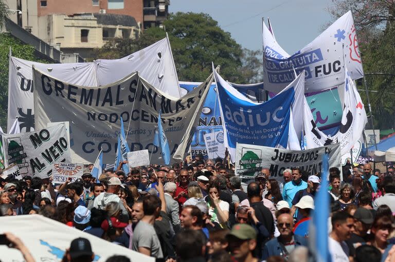 Marcha Universitaria: Córdoba.