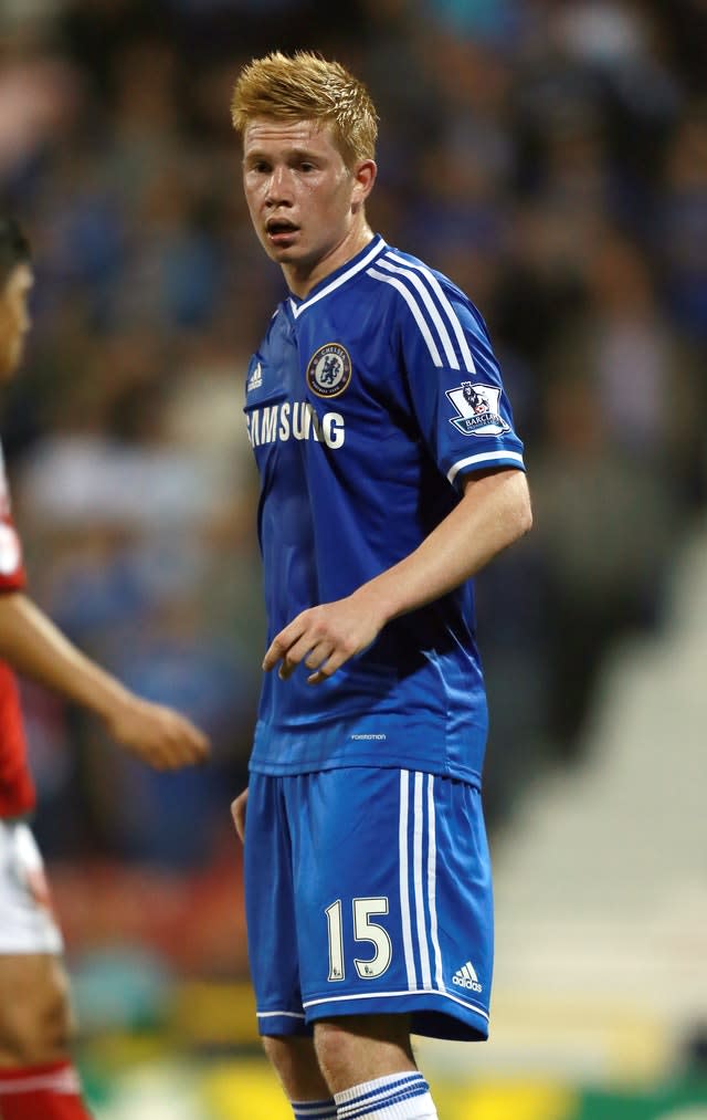 De Bruyne failed to establish himself at Chelsea