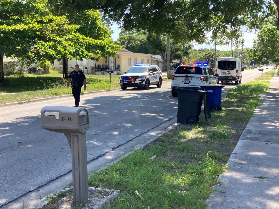 Fort Pierce police are investigating a death May 6, 2022, in the 1200 block of Wyoming Avenue. Officers went to a call of shooting activity and found a man dead.