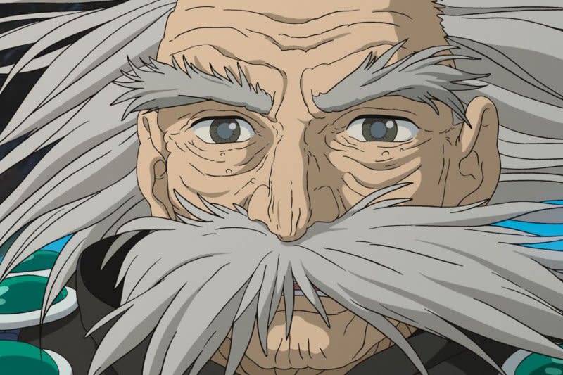 Mahito's granduncle shares wisdom. Photo courtesy of GKIDS and Studio Ghibli