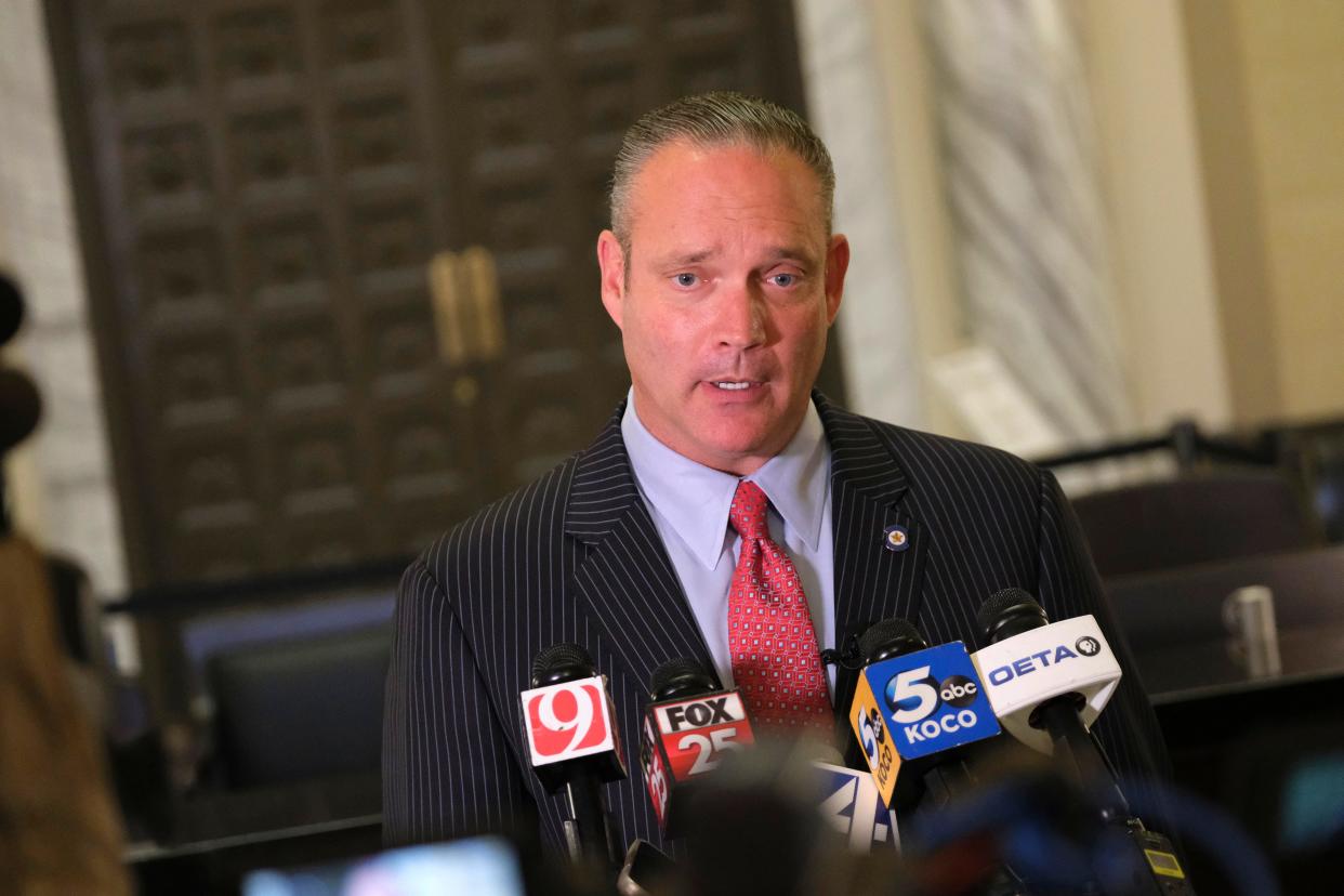 House Speaker Charles McCall and two House leaders have issued a subpoena to state schools Superintendent Ryan Walters seeking information they say he has refused to provide. Walters has until Jan. 5 to comply.