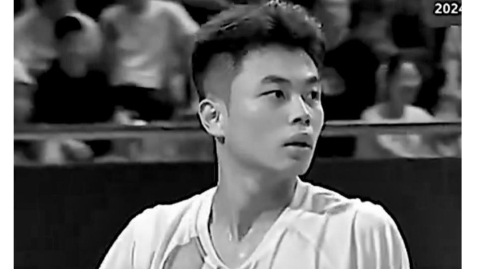 中國17歲羽毛球選手張志傑。圖片取自X＠BadmintonDjarum