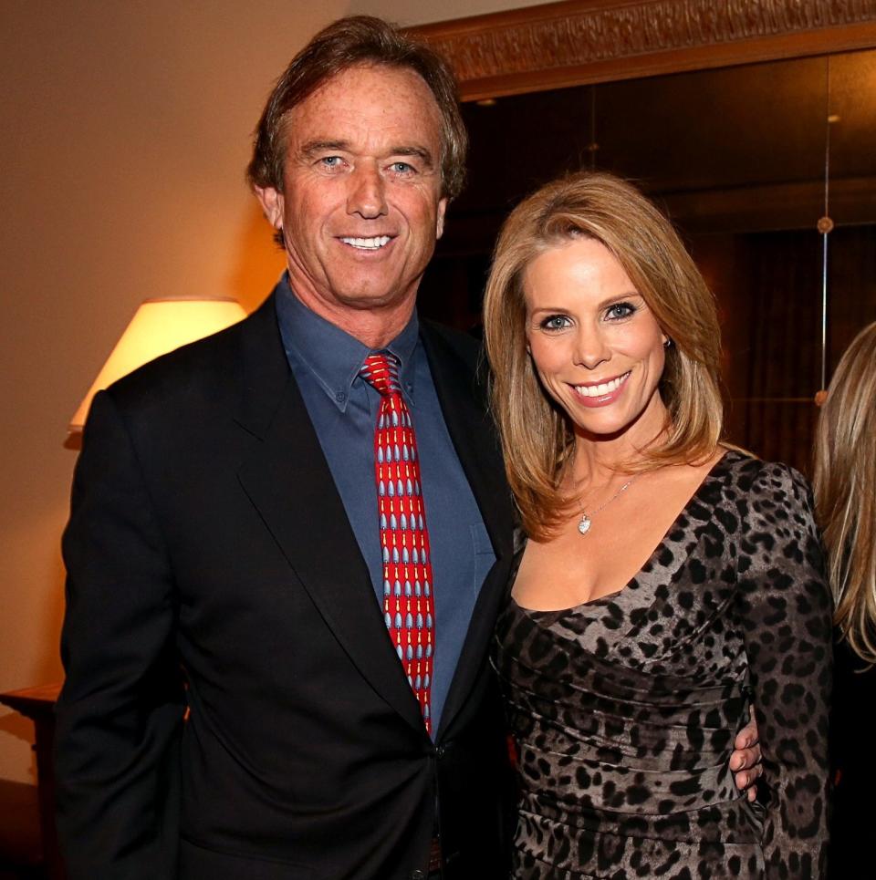 Robert F. Kennedy Jr. and Cheryl Hines in 2012