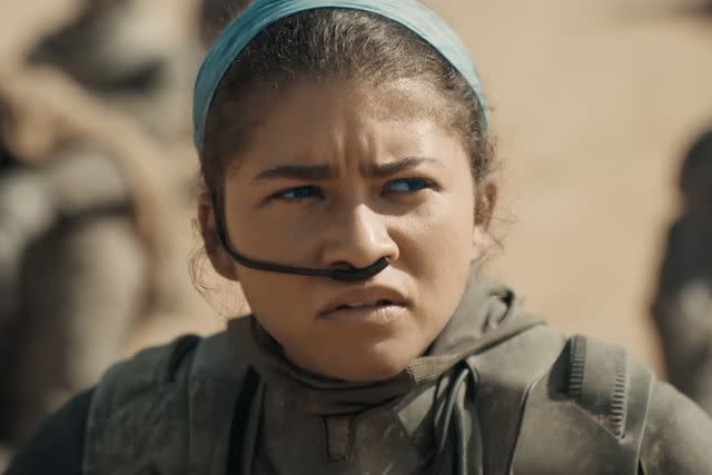 <p>Warner Bros</p> Zendaya in 'Dune: Part Two'