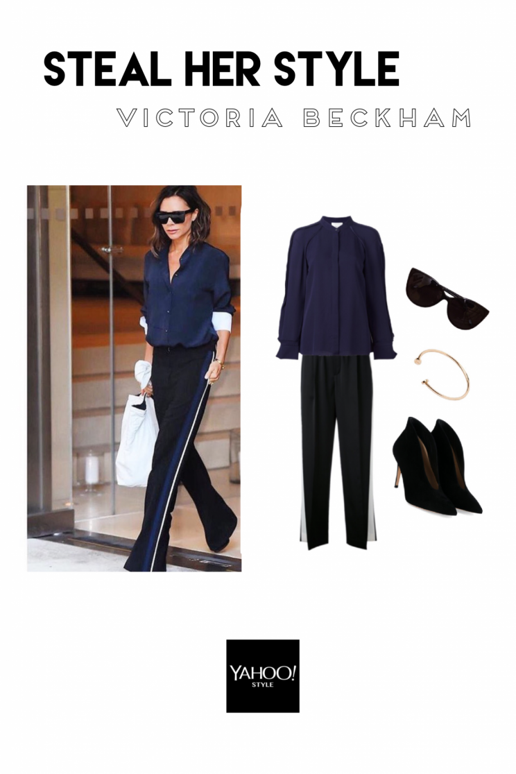 Steal her Style: Der sporty Business-Look von Victoria Beckham zum Nachstylen (Bild: Getty Images)