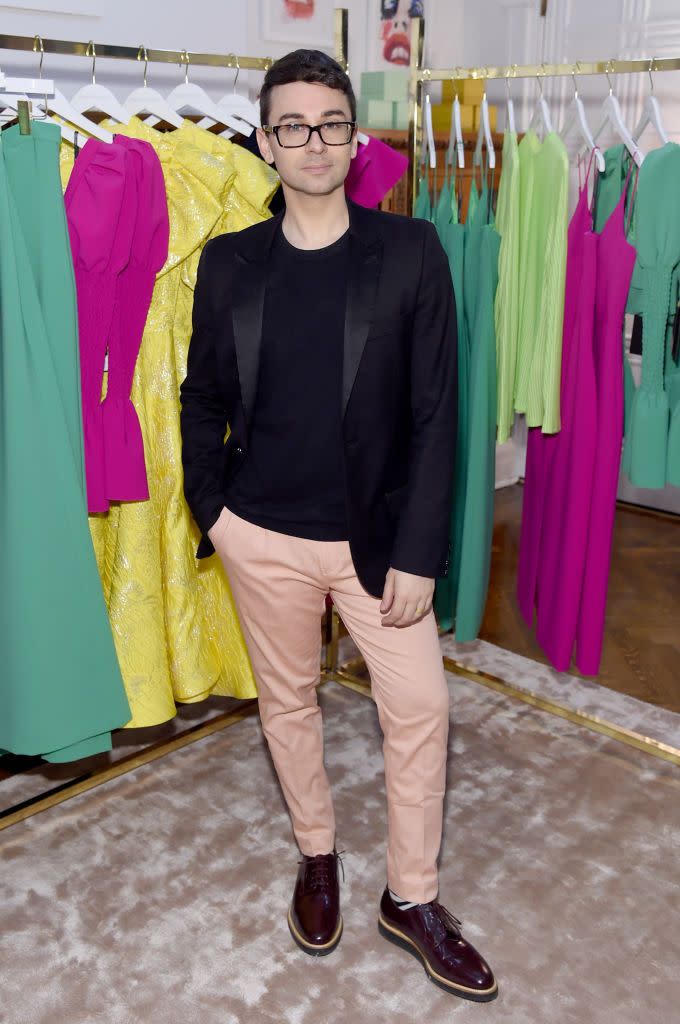 Christian Siriano offers his sewing team