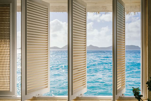 <p>Courtesy of The Liming</p> The islands of St. Vincent and Mustique are visible from luxury hotel The Liming, situated on Bequiaâ€™s windward side